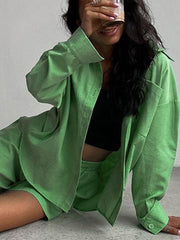 Tamia Shirt and Shorts Set (Sizes: S-L)