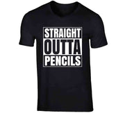Straight Outta Pencils Long Sleeve
